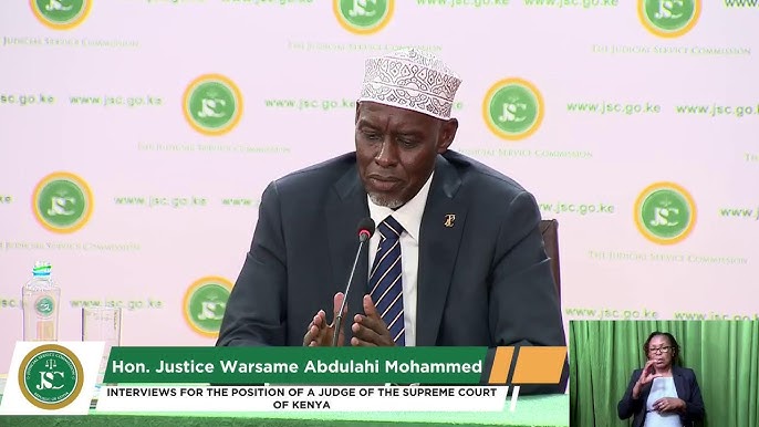 Hon. Justice Warsame Abdulahi  Mohammed: The Judge who  might face Kenya's reckoning